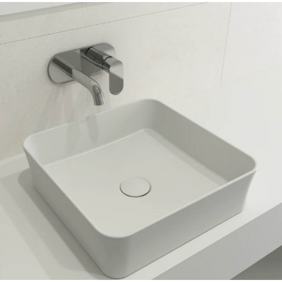 Νιπτήρας Πορσελάνης Επικαθήμενος Bocchi Sottile 38,8x38,8x11,5 cm 1477-002-0125 Λευκό Ματ Νιπτήρας Πορσελάνης Επικαθήμενος Bocchi Sottile 38,8x38,8x11,5 cm 1477-002-0125 Λευκό Ματ